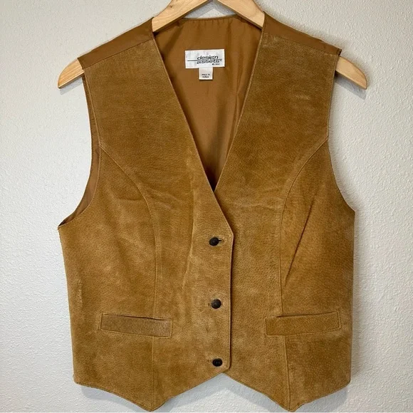 Design Assets 100% Genuine Leather Vest - Picture 4 of 12